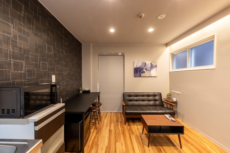 Living and dining area