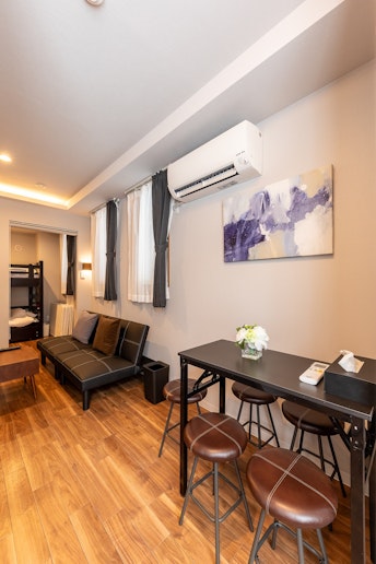 Living and dining area