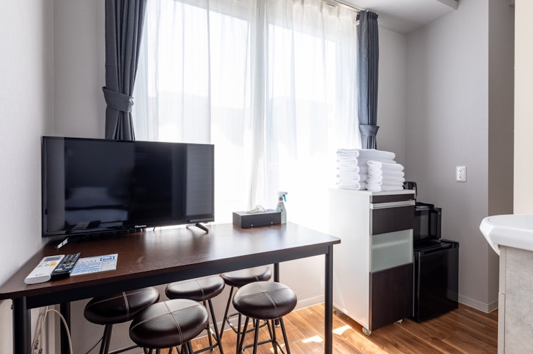 Living and dining area