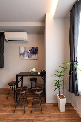 Living and dining area