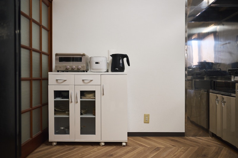 キッチン　家電も充実　