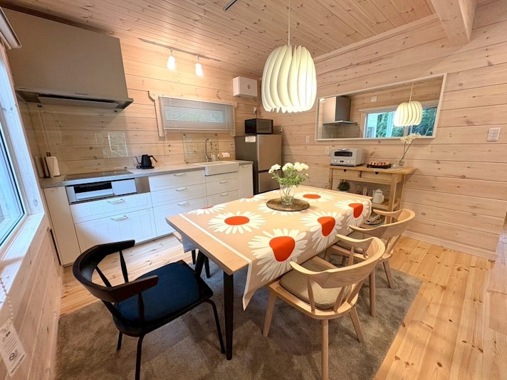 手作りの料理も楽しみの一つ