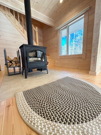 ベルギー製ドブレの薪ストーブ