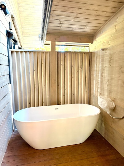 サウナ後の水風呂や露天風呂としてもご利用いただけます