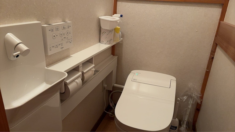 １Fと２Fにトイレあり