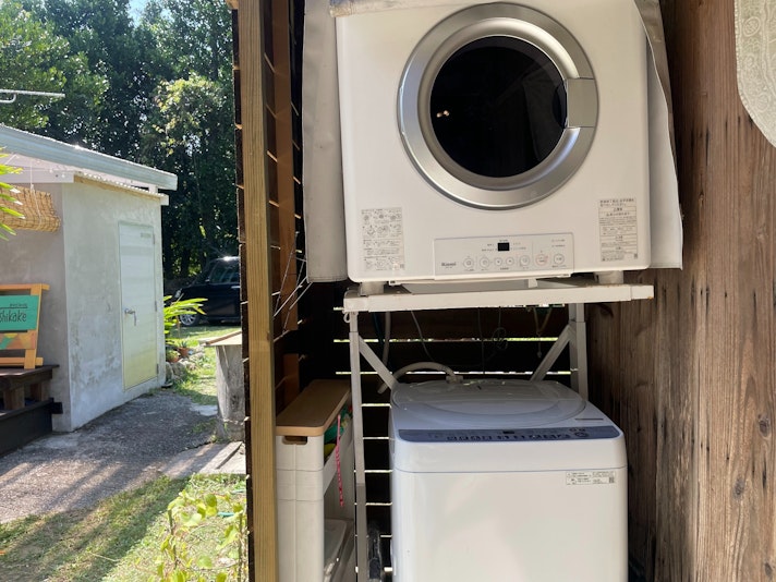 洗濯機/乾燥機、洗剤もご利用自由（共用）