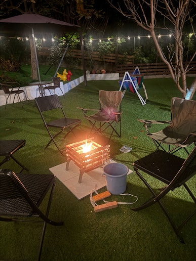 BBQ、焚き火、プチキャンプ