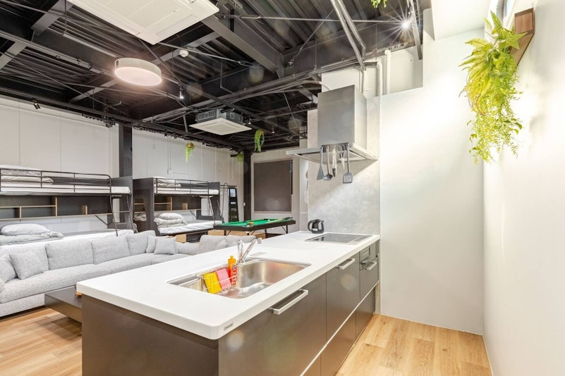 大きなキッチンです。