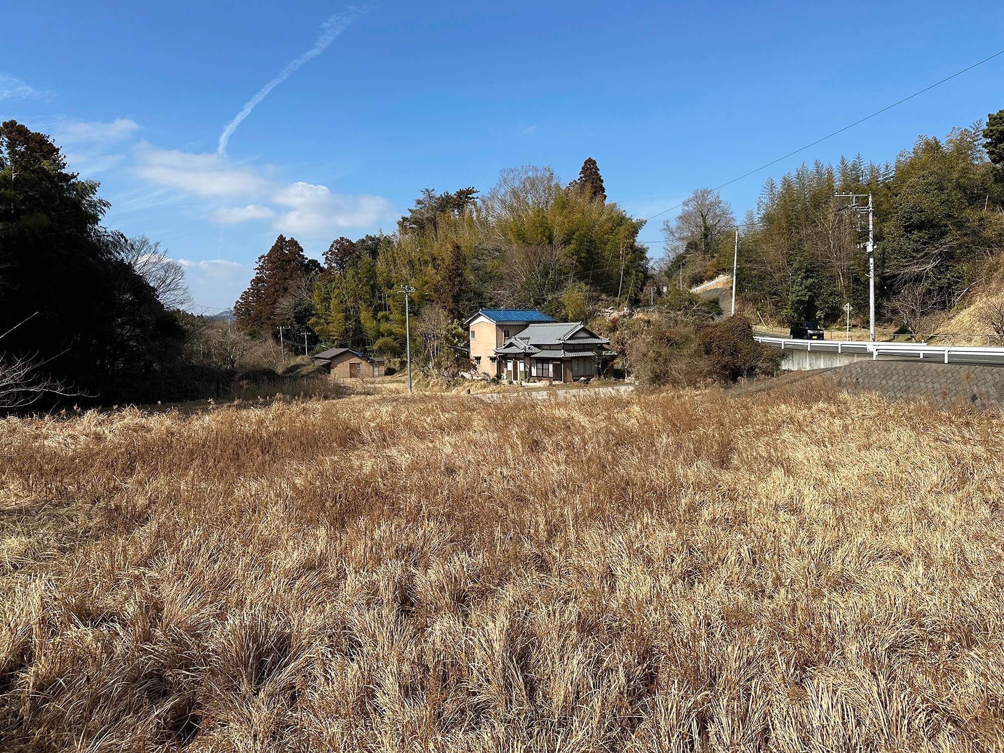 建物遠景・冬