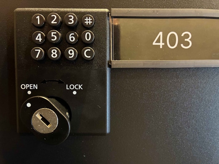 サブエントランスのキーbox