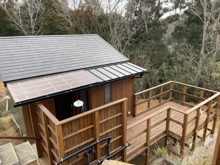 サウナ・浴室棟外観１