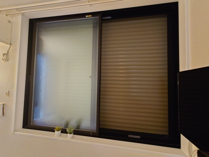 夜間はシャッターも利用できて安心です