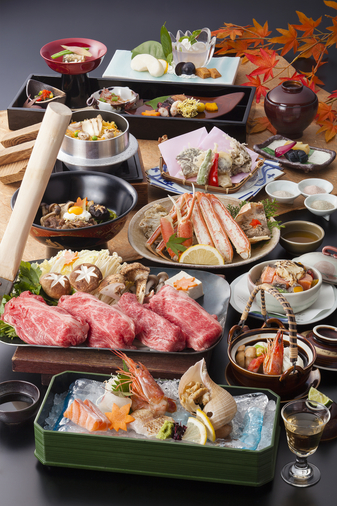 但馬の旬を贅沢に楽しむ！秋の味覚会席プラン（9/1〜10/31）