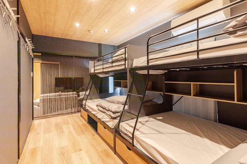 清潔な寝具でお待ちしております。