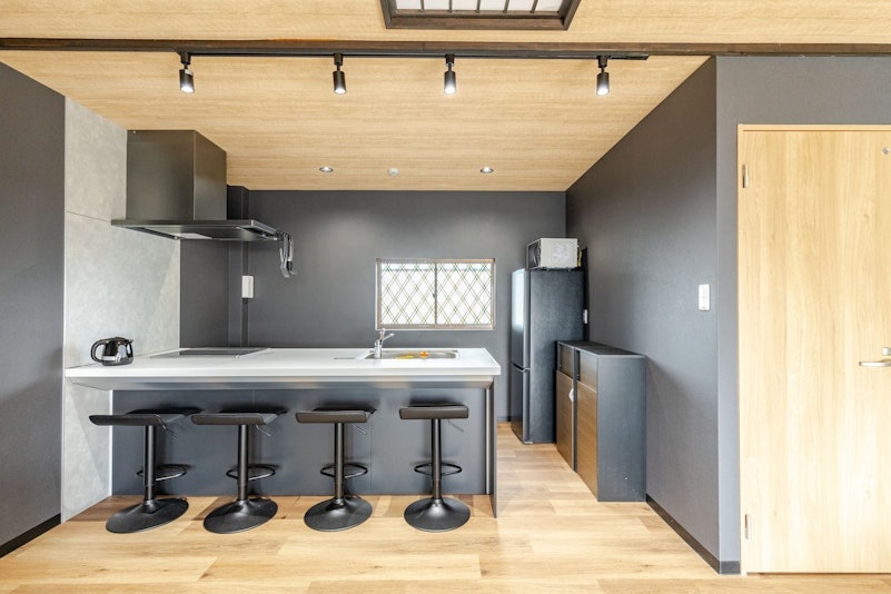 明るくて開放的なキッチン・ダイニングです。