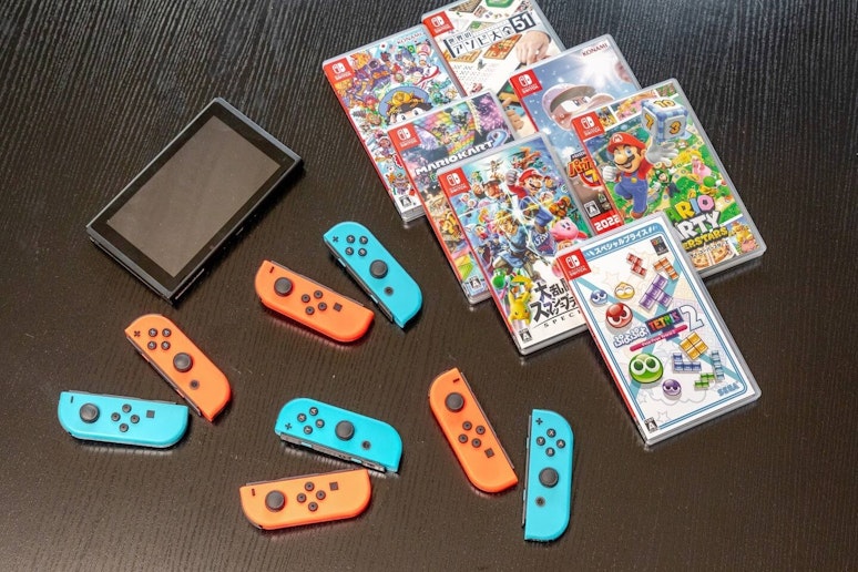 無料貸出の任天堂スイッチてす。ソフトは予告なく変更される可能性があります。