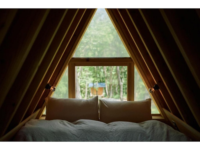 かわいらしいベッドルーム