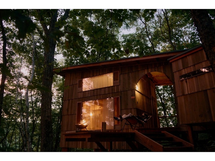 焚き火と外気浴