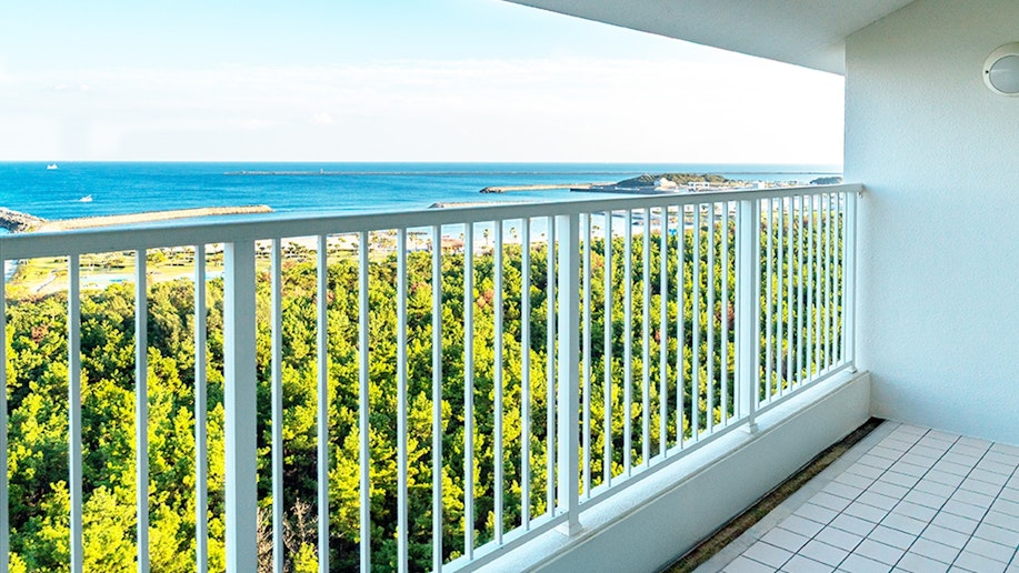 ベランダからの風景