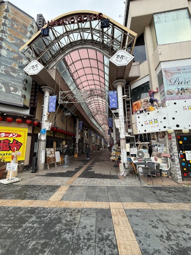 すぐ隣が権堂アーケード
