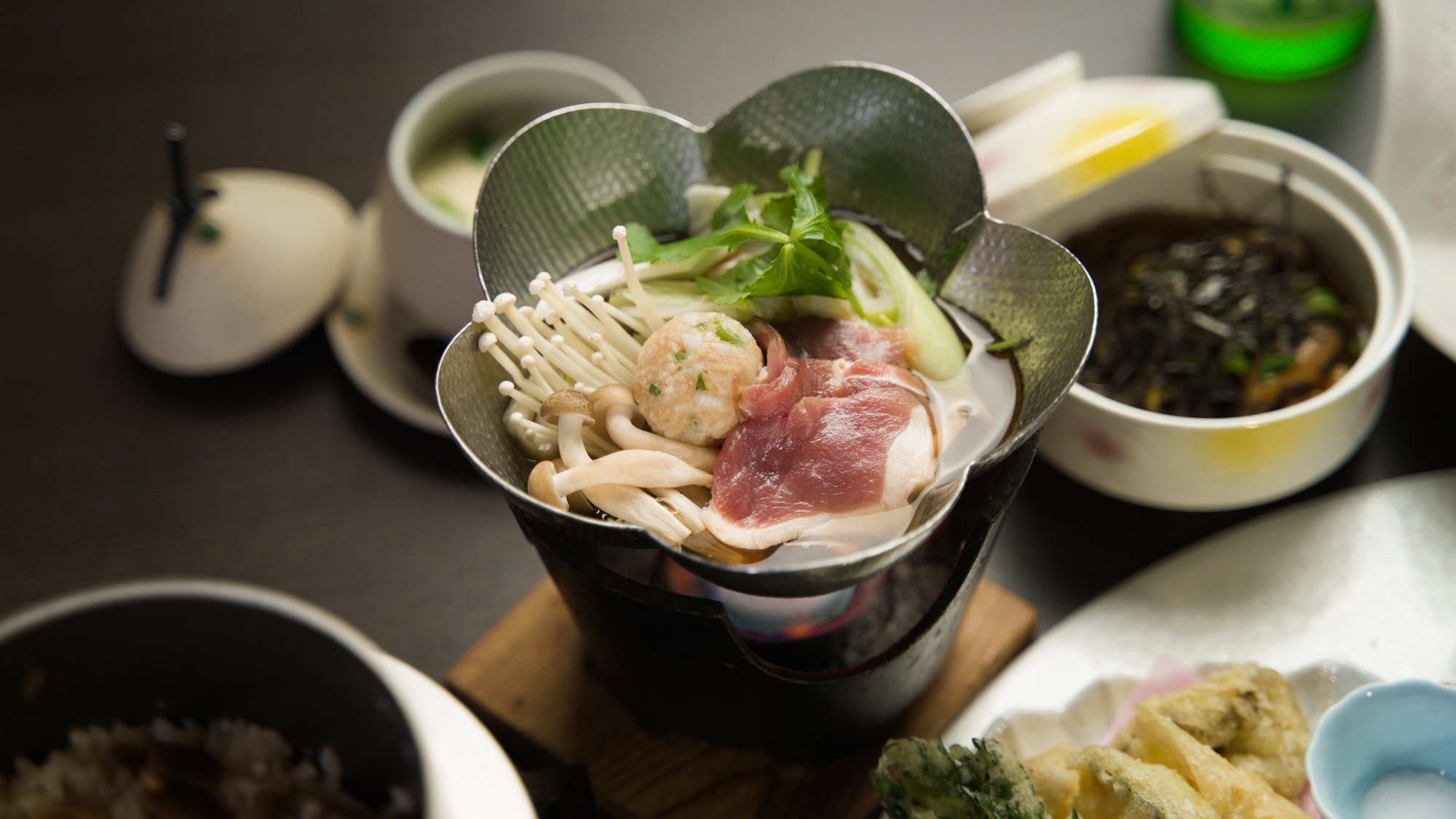 【楽天トラベルサマーSALE】スタンダード　2食付☆自家製釜めしと鴨鍋｜貸切風呂：内湯と露天