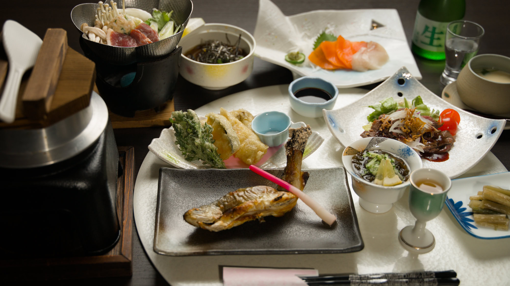【夕食】《山のごちそうコース》信州の恵みを味わう季節の夕食＊