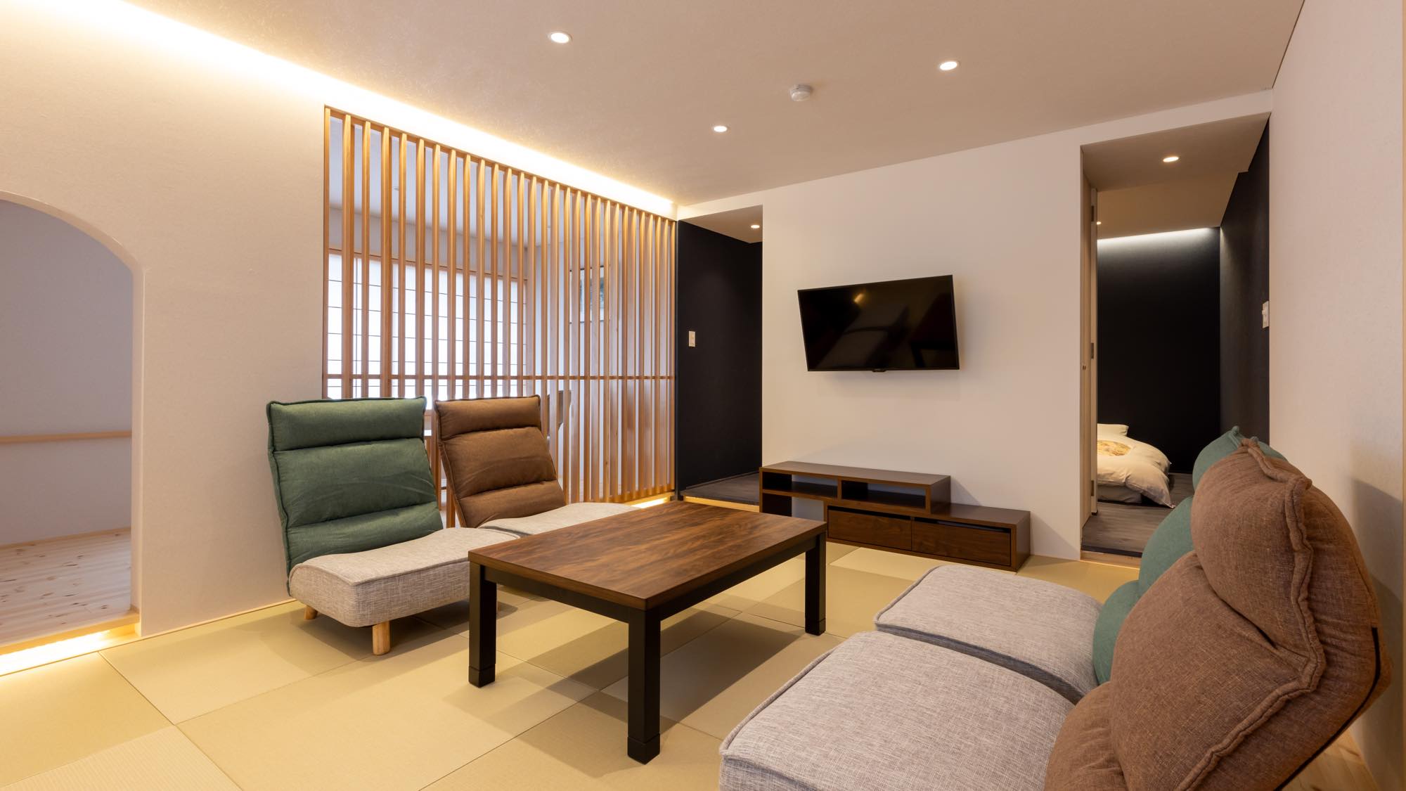 【しらかば】琉球畳が心地いい和風モダンのリビング