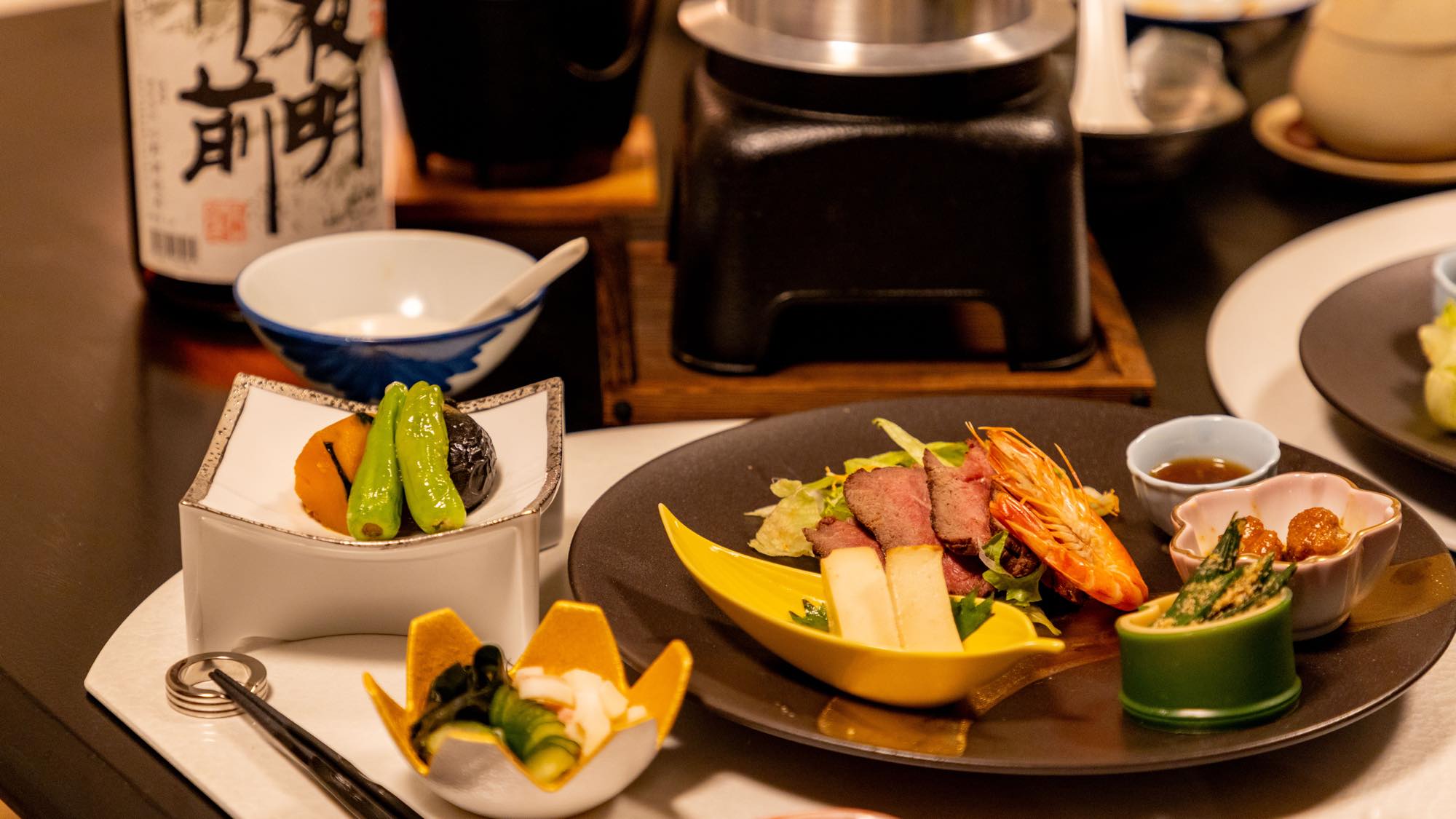 【夕食】信州の滋味をぞんぶんに楽しめるコース料理をお愉しみください