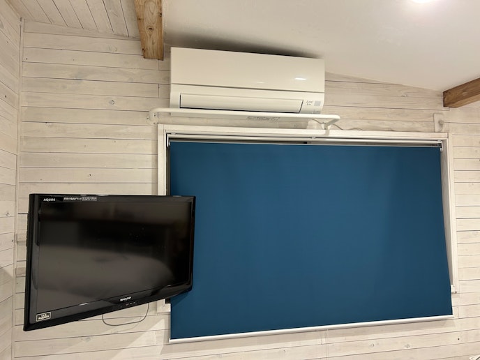 TV・洗濯物干しバー