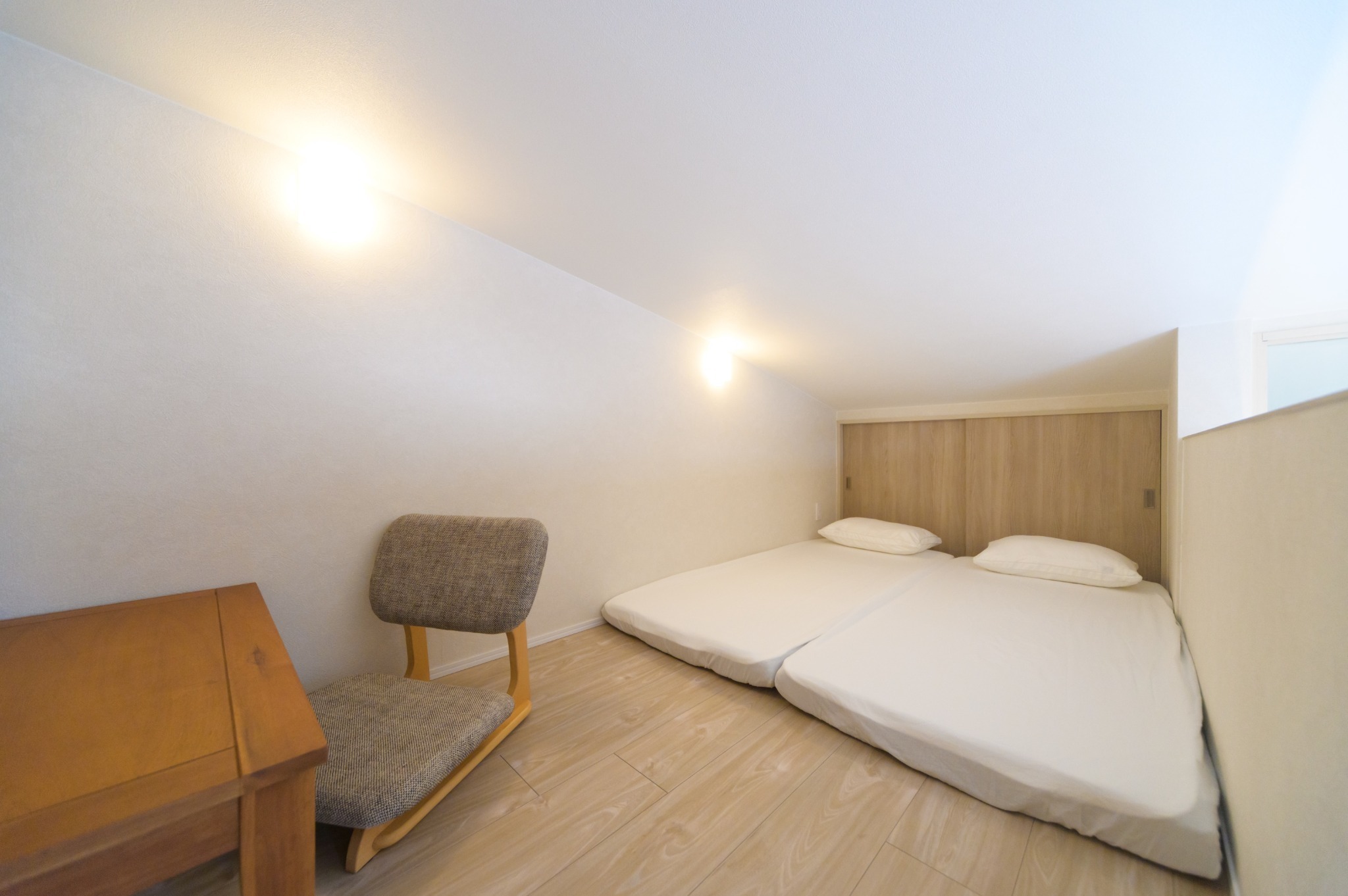 ロフト:高級敷きマットレス2台