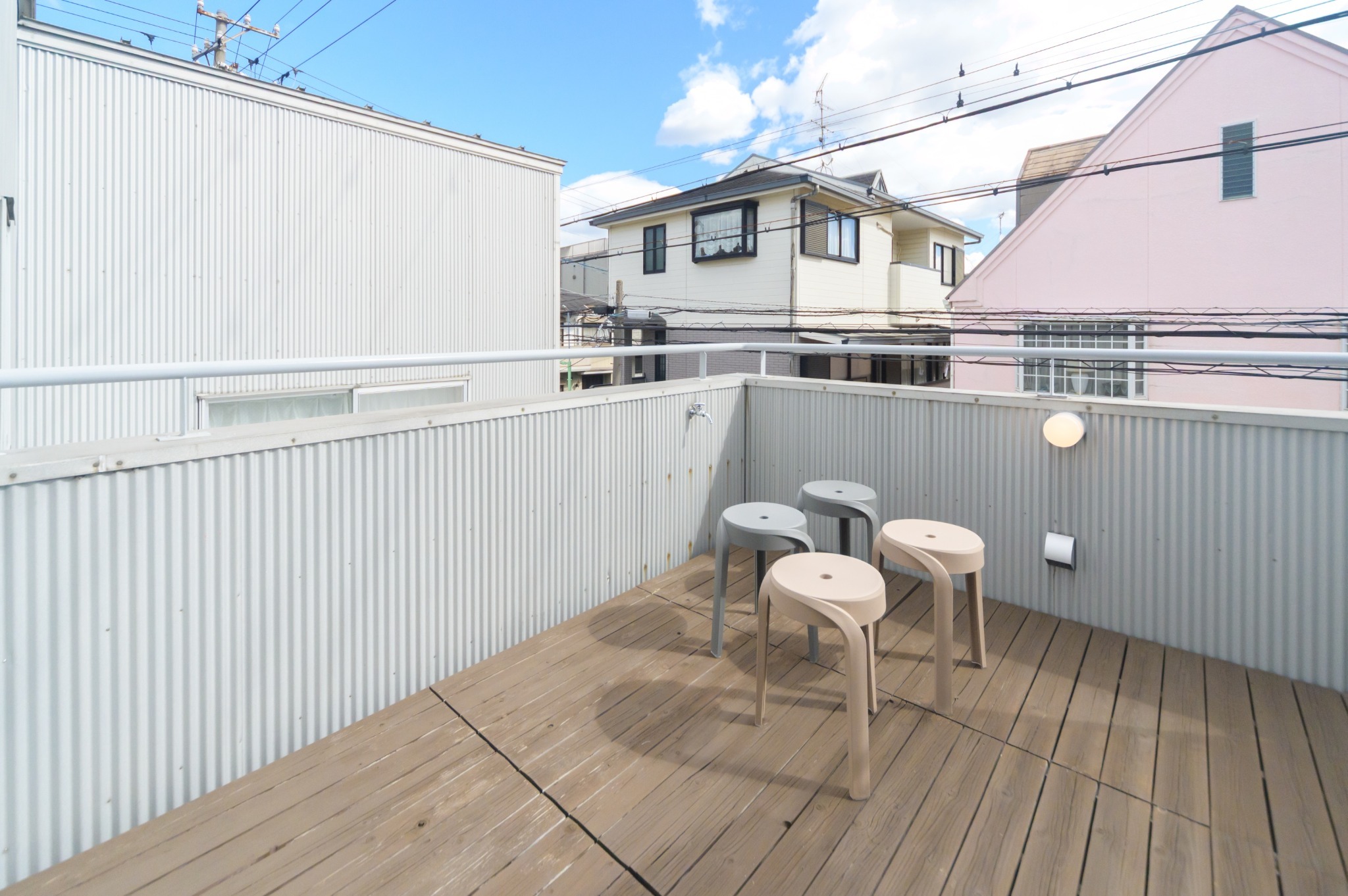 広々としたテラス