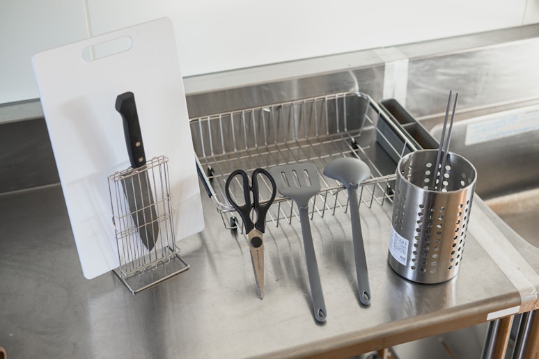 必要な調理器具を揃えているため、 ご滞在中もご自宅のようにお料理をお楽しみいただけます。