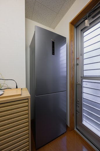 大型の冷蔵庫がありますので、地元の食材を使った様々なお料理をお楽しみいただけます。