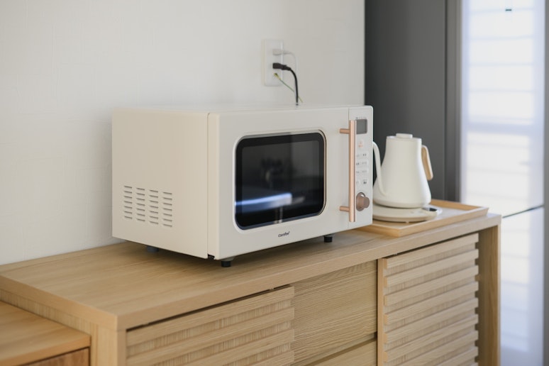 電子レンジも備えております。