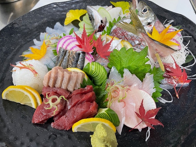 漁師直送の鮮魚が美味い！