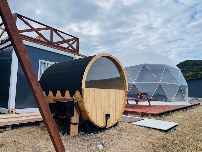 グランピングの外観