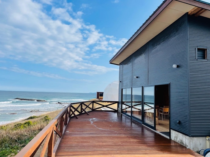 お食事処からの眺め！