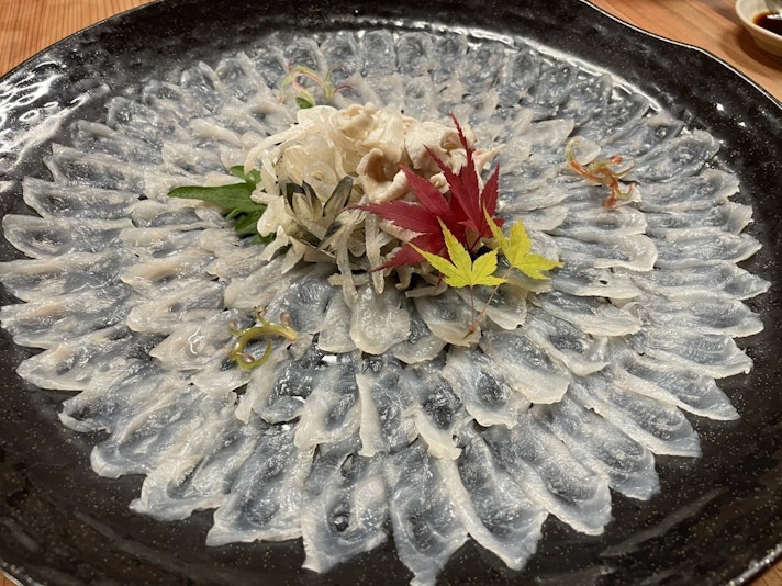 （要予約）オプションでふぐもあります。