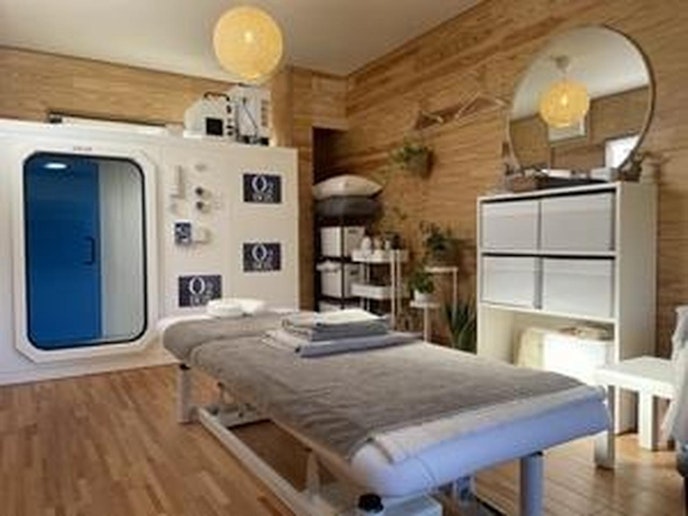 ☆ワンちゃんも一緒に入れる酸素ルーム☆