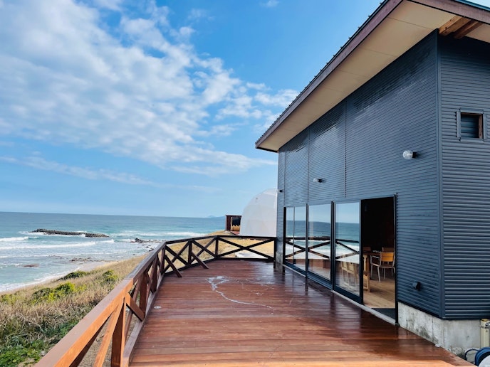 お食事処からの景色