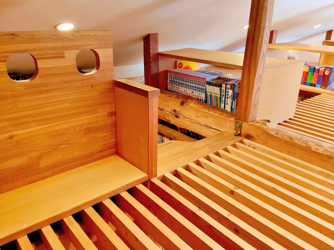 半吹き抜けエリア