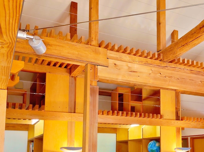 半吹き抜けエリア