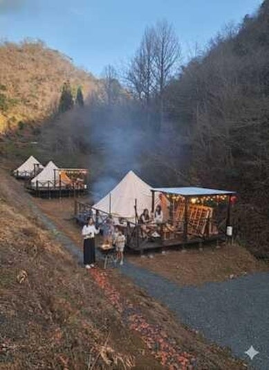 グランピング外壁