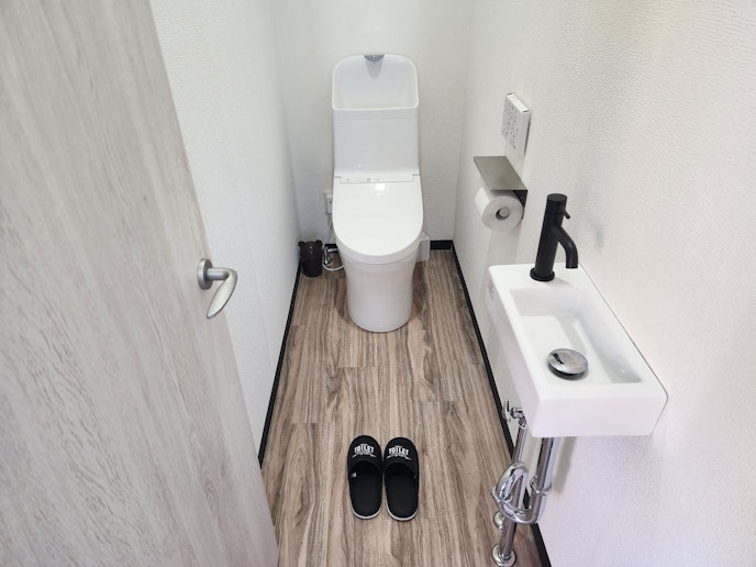 ウォシュレット完備です。