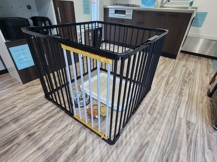 大事なワンちゃんが快適に過ごせるような準備もしております。