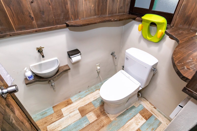 温水水洗便座です。