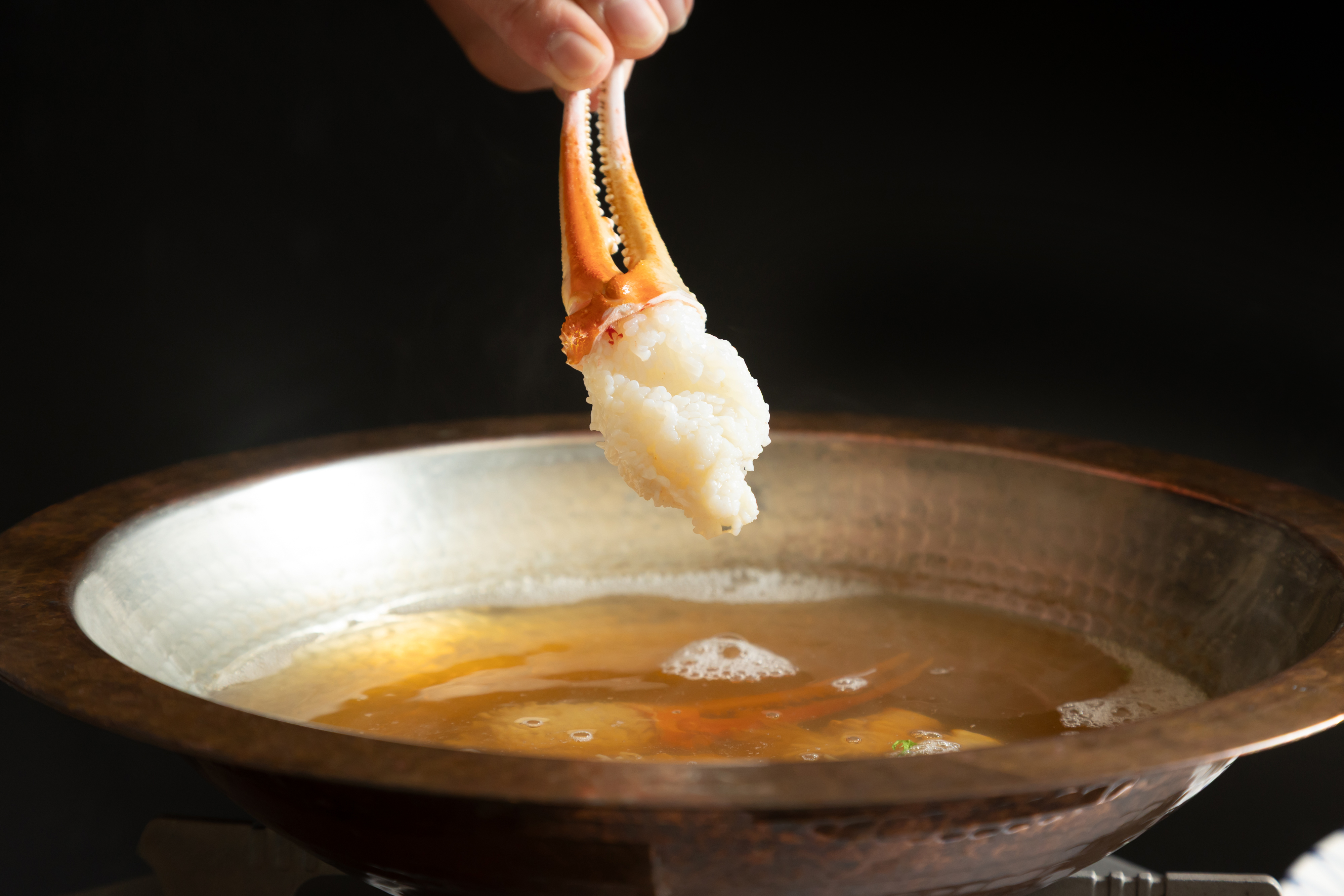 越前蟹しゃぶしゃぶ