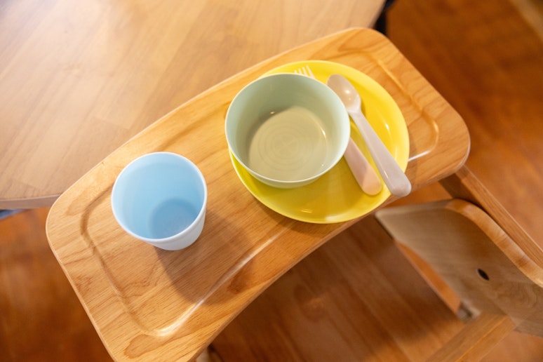 お子様用の食器類も取り揃えておりますので、安心してご利用いただけます。