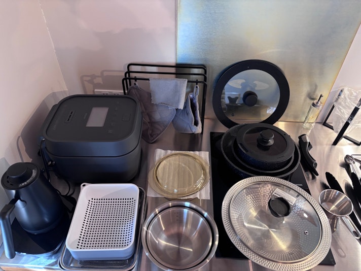 調理道具完備