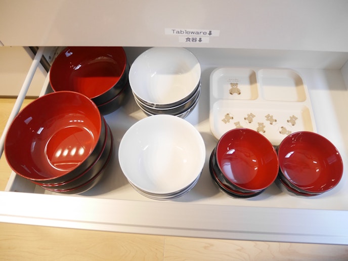 食器類は充実しております。